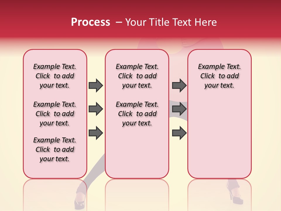 White Female Stunning PowerPoint Template