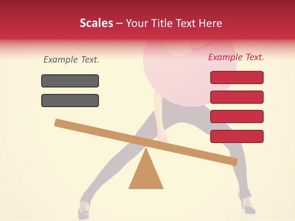 White Female Stunning PowerPoint Template