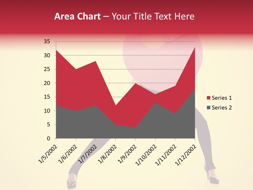 White Female Stunning PowerPoint Template