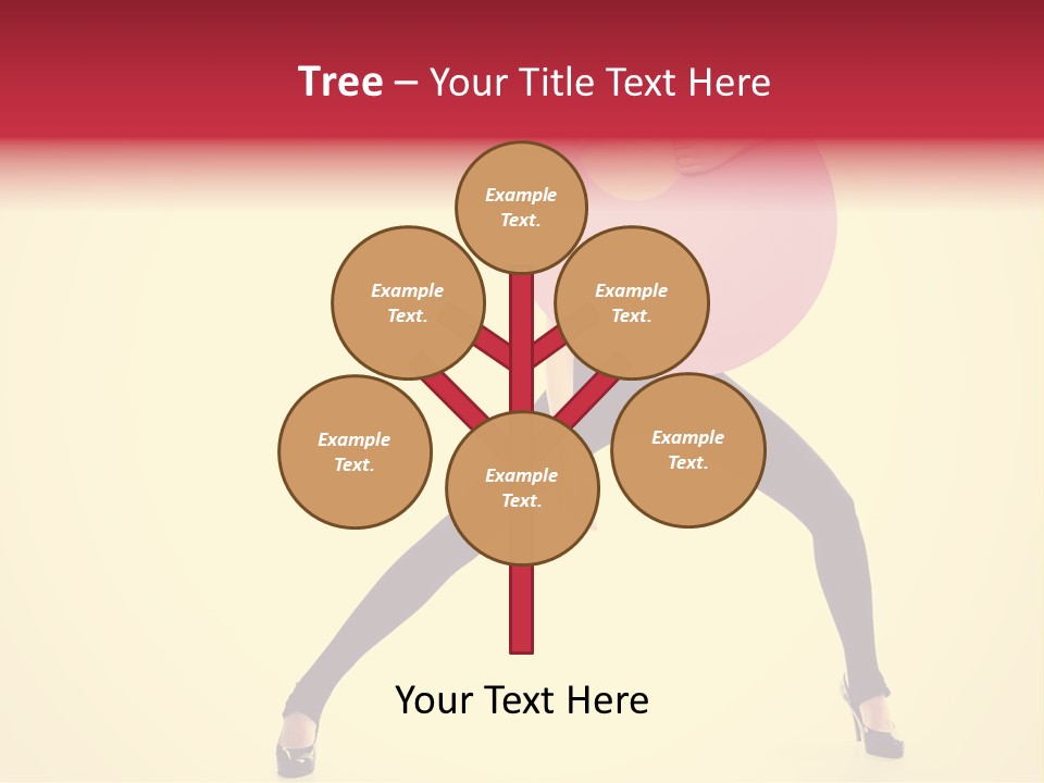 White Female Stunning PowerPoint Template