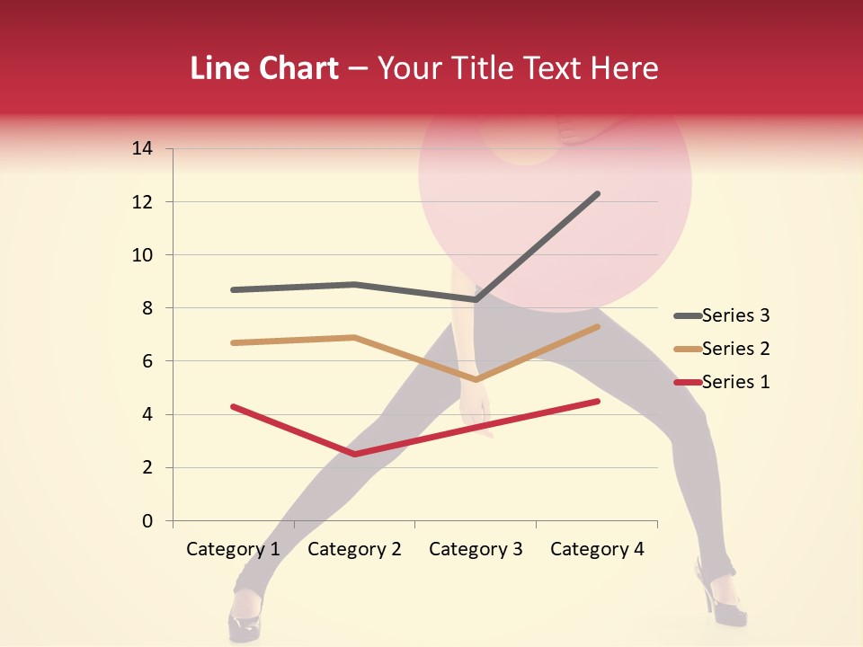 White Female Stunning PowerPoint Template