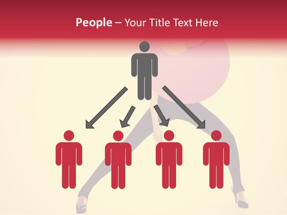 White Female Stunning PowerPoint Template