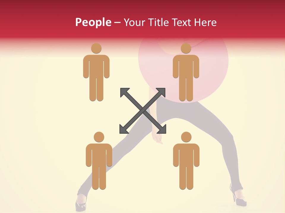 White Female Stunning PowerPoint Template