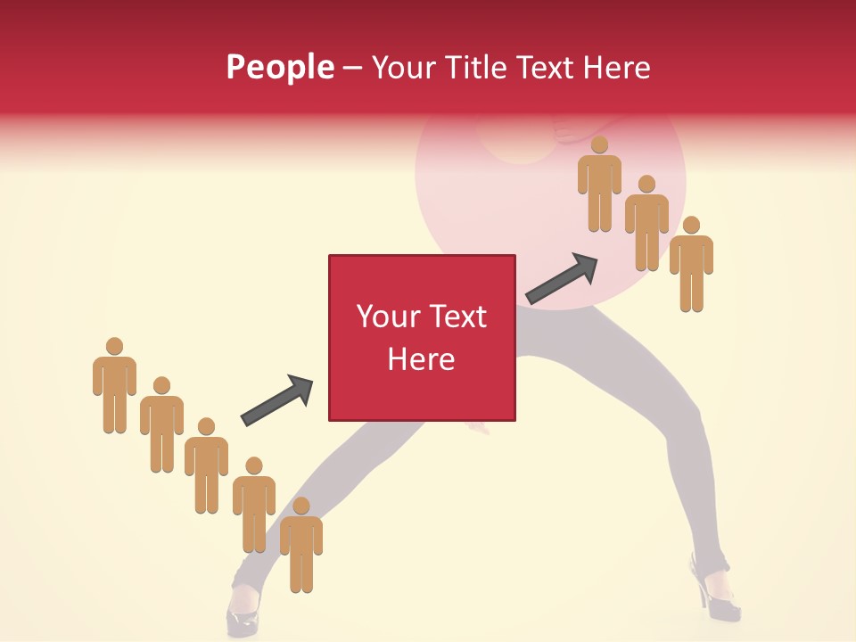 White Female Stunning PowerPoint Template