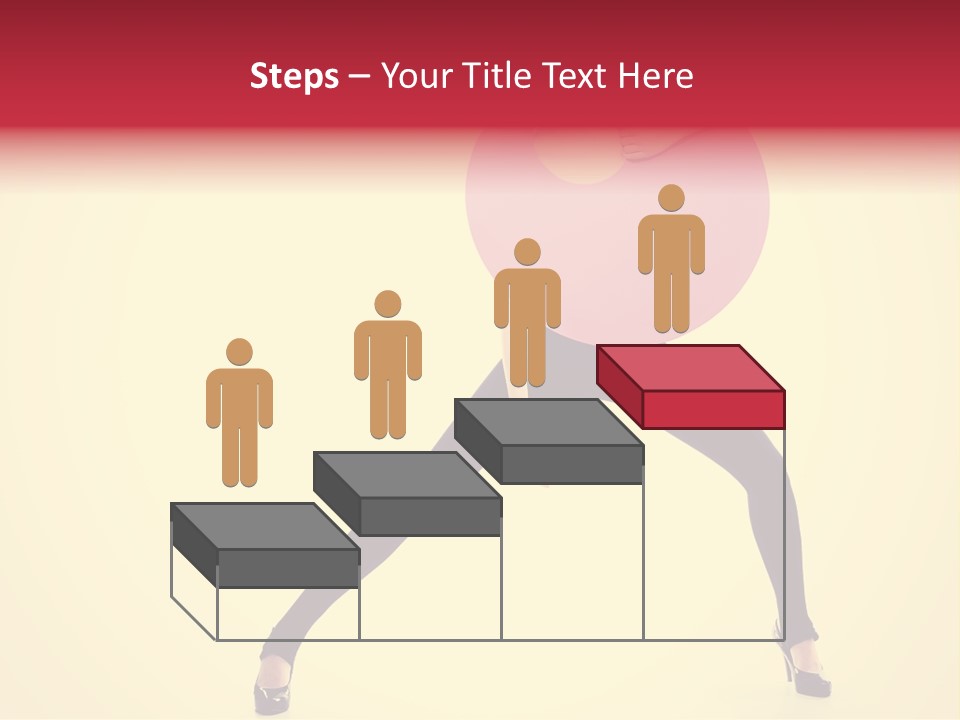 White Female Stunning PowerPoint Template