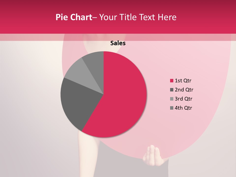 Copy Space Portrait Eyeshadow PowerPoint Template