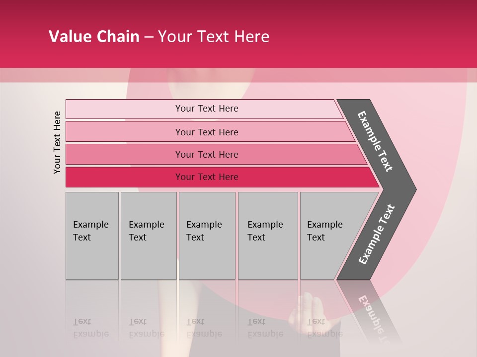 Copy Space Portrait Eyeshadow PowerPoint Template