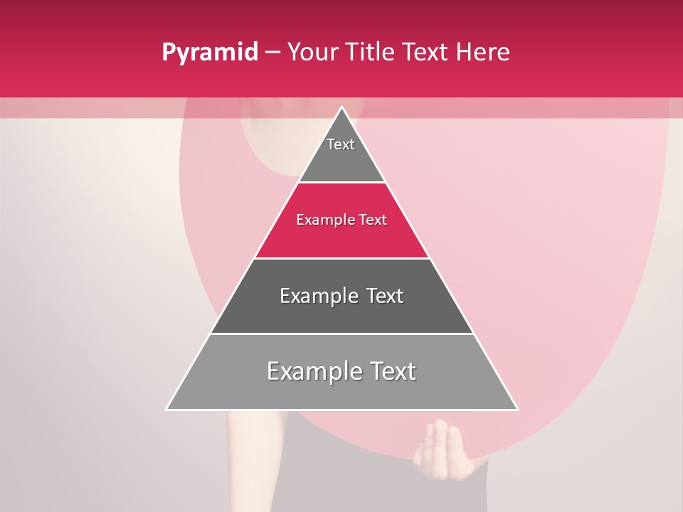 Copy Space Portrait Eyeshadow PowerPoint Template