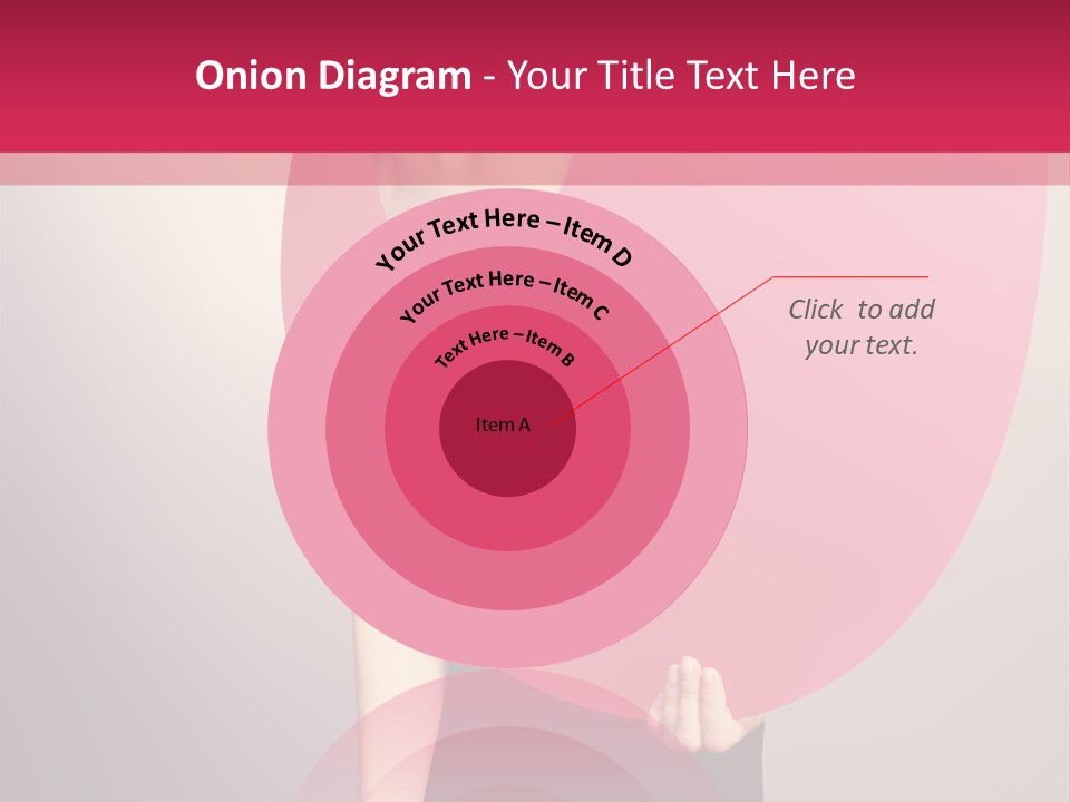 Copy Space Portrait Eyeshadow PowerPoint Template