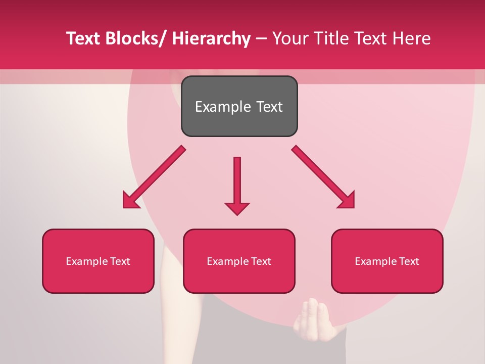 Copy Space Portrait Eyeshadow PowerPoint Template