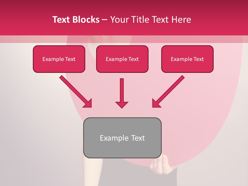 Copy Space Portrait Eyeshadow PowerPoint Template