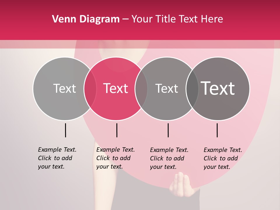 Copy Space Portrait Eyeshadow PowerPoint Template