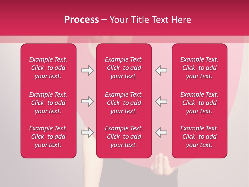 Copy Space Portrait Eyeshadow PowerPoint Template