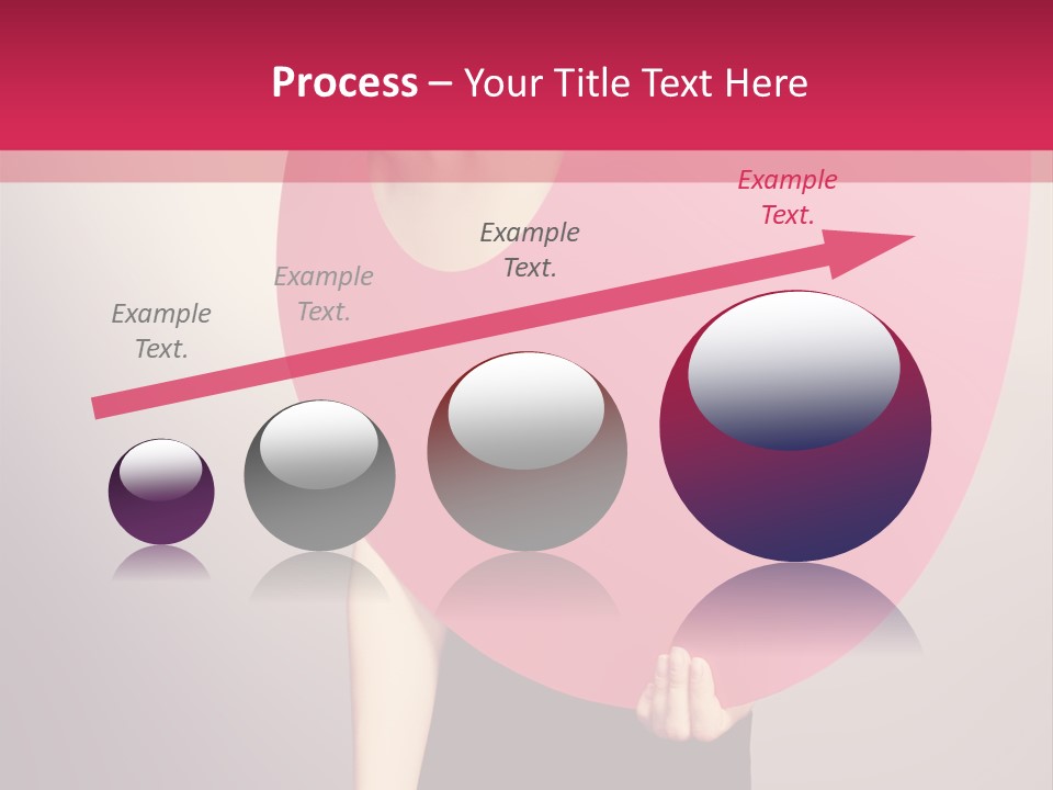 Copy Space Portrait Eyeshadow PowerPoint Template