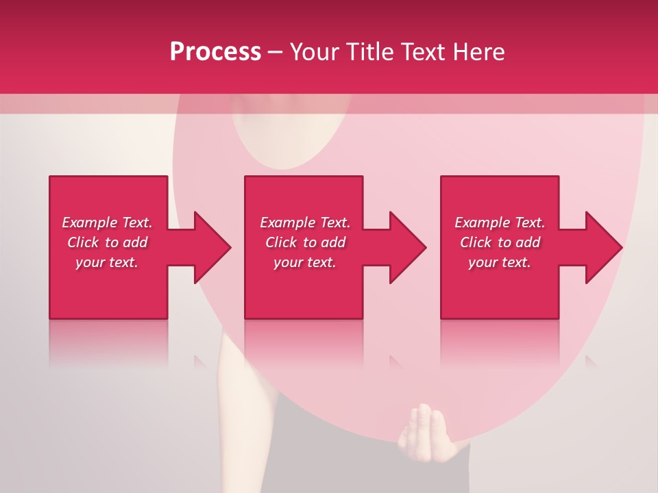 Copy Space Portrait Eyeshadow PowerPoint Template