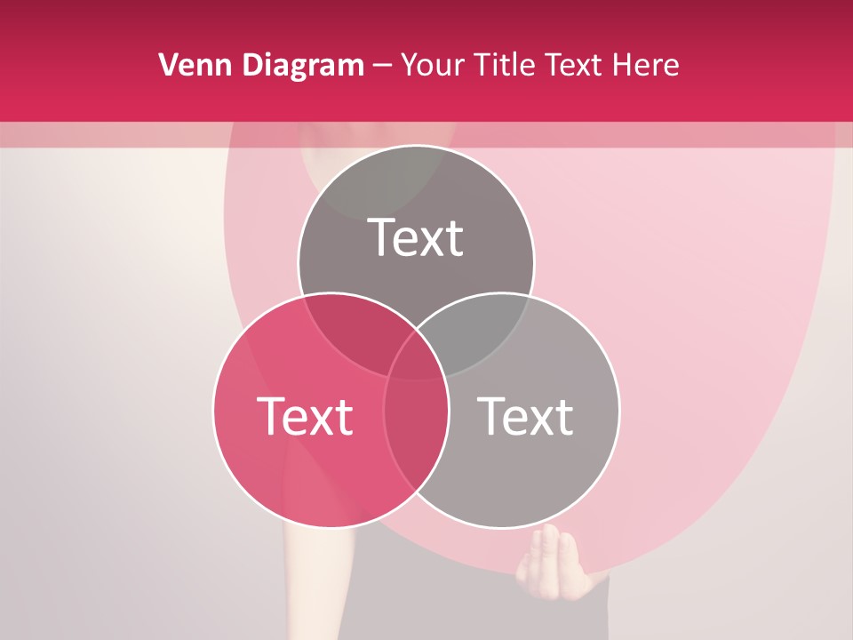 Copy Space Portrait Eyeshadow PowerPoint Template