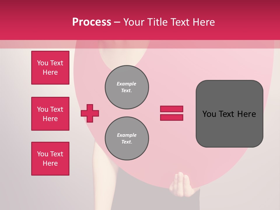 Copy Space Portrait Eyeshadow PowerPoint Template
