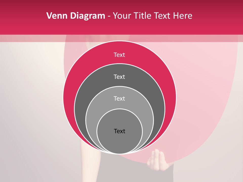Copy Space Portrait Eyeshadow PowerPoint Template