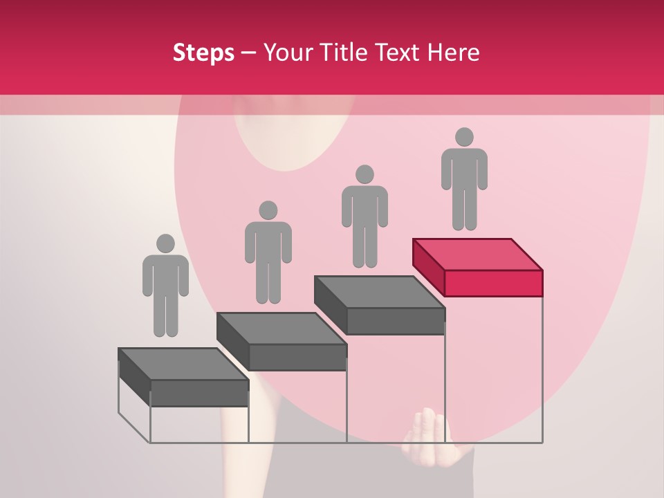 Copy Space Portrait Eyeshadow PowerPoint Template