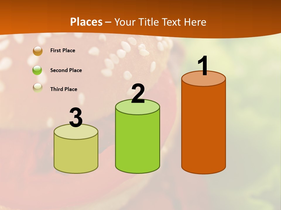 Lettuce Vegetable Red PowerPoint Template