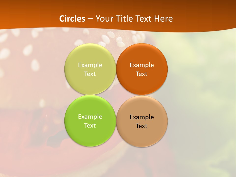 Lettuce Vegetable Red PowerPoint Template