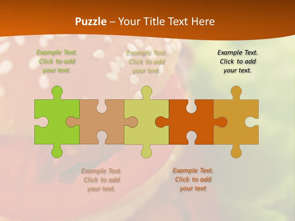 Lettuce Vegetable Red PowerPoint Template