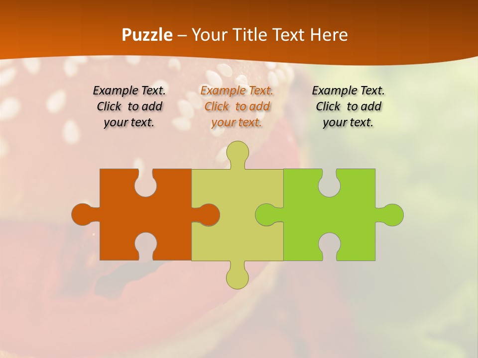 Lettuce Vegetable Red PowerPoint Template