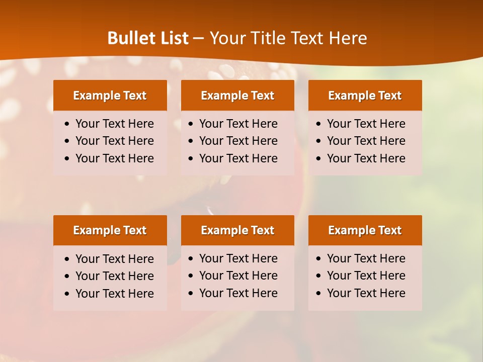 Lettuce Vegetable Red PowerPoint Template