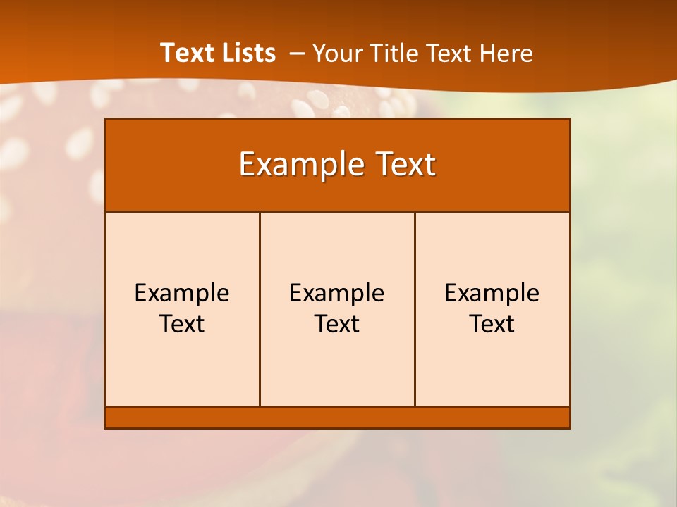 Lettuce Vegetable Red PowerPoint Template