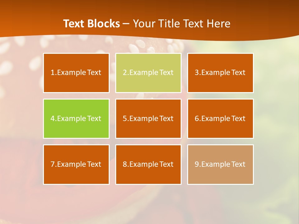 Lettuce Vegetable Red PowerPoint Template