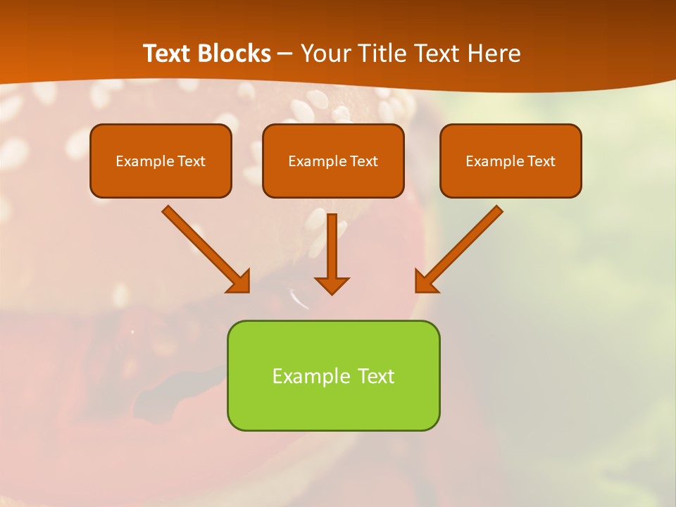 Lettuce Vegetable Red PowerPoint Template