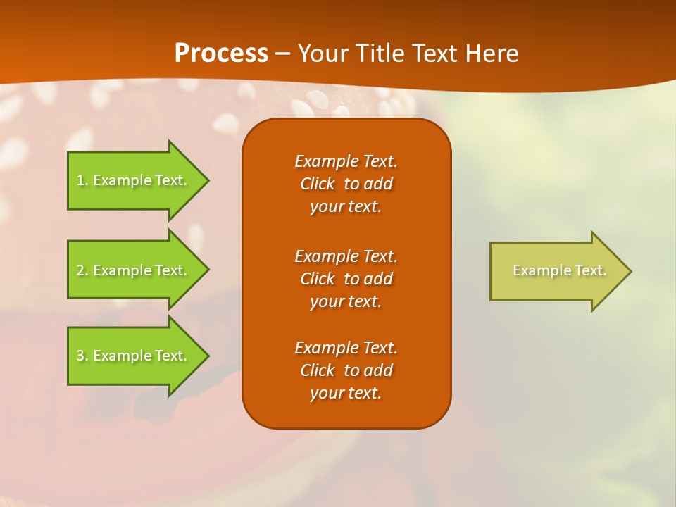 Lettuce Vegetable Red PowerPoint Template