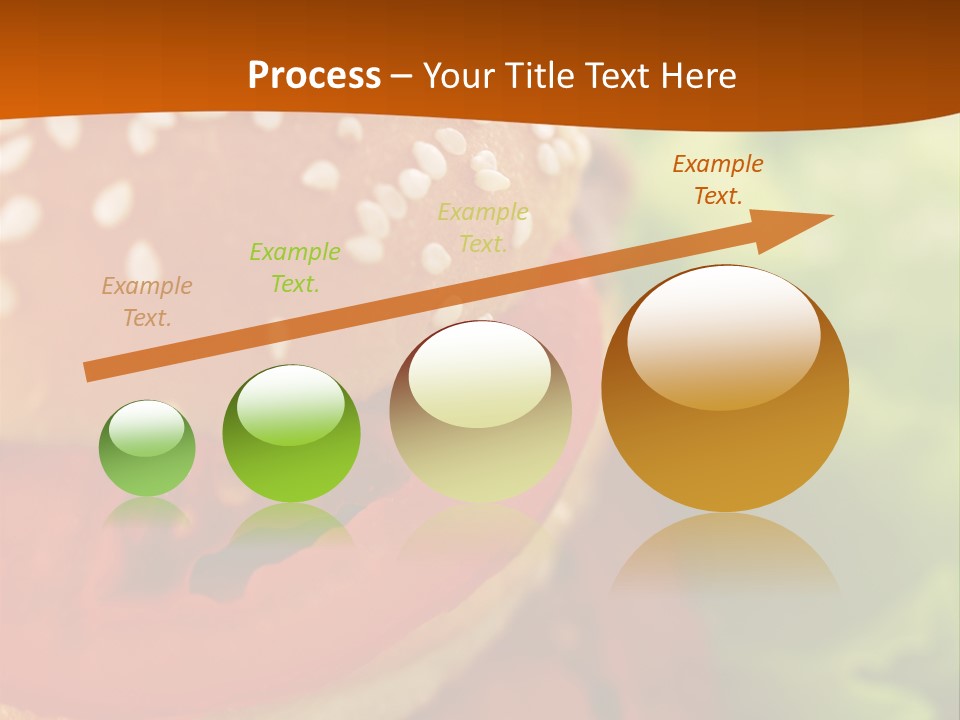 Lettuce Vegetable Red PowerPoint Template