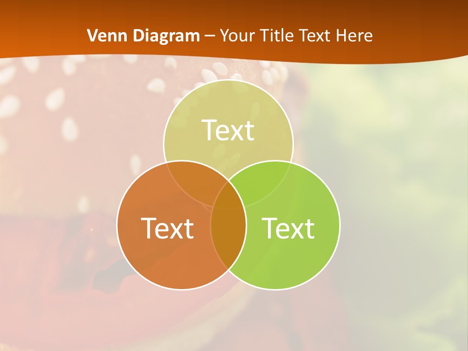 Lettuce Vegetable Red PowerPoint Template