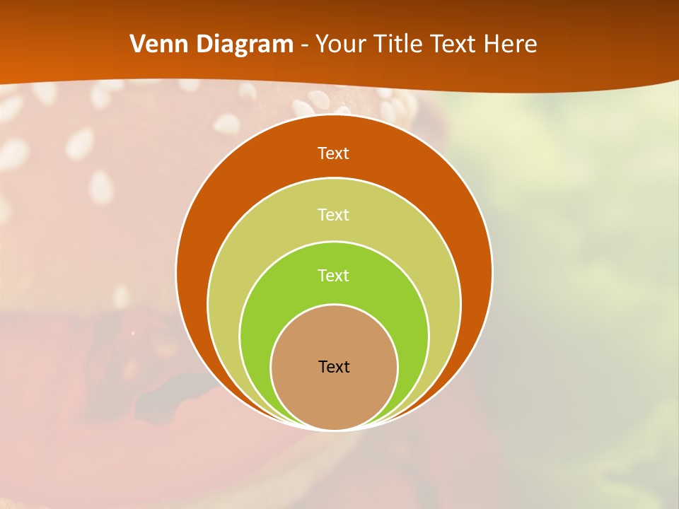 Lettuce Vegetable Red PowerPoint Template