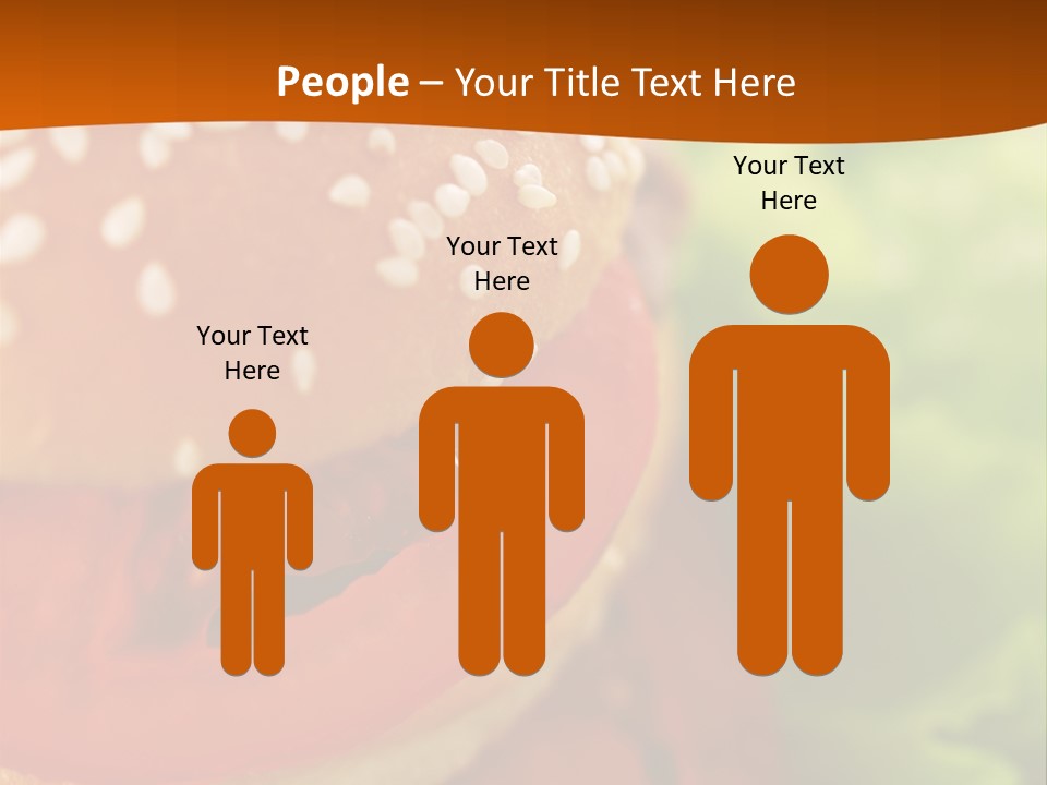 Lettuce Vegetable Red PowerPoint Template