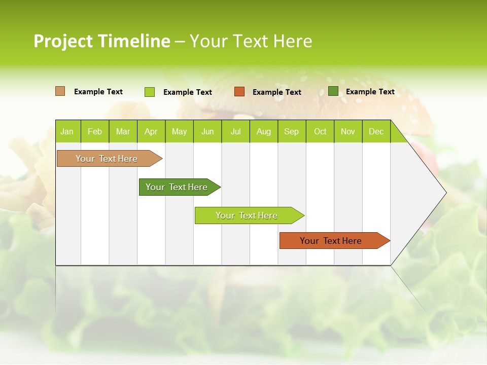 Tasty Salad Bread PowerPoint Template