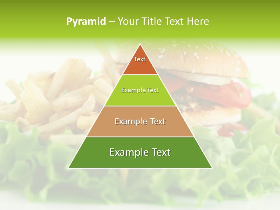 Tasty Salad Bread PowerPoint Template