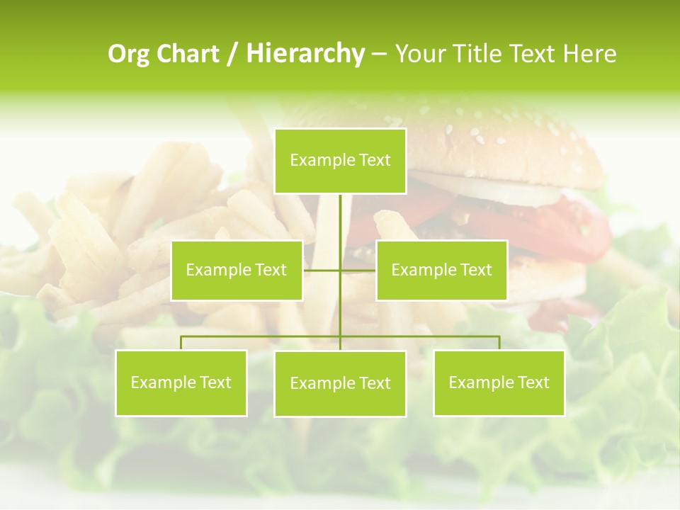 Tasty Salad Bread PowerPoint Template