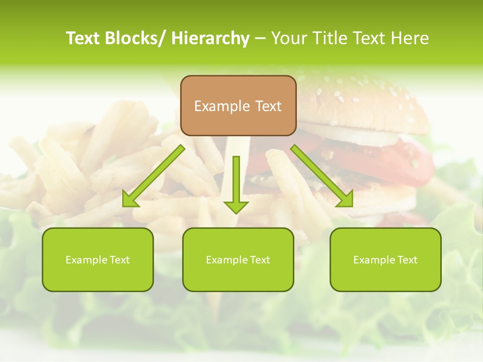 Tasty Salad Bread PowerPoint Template