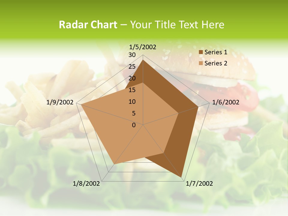 Tasty Salad Bread PowerPoint Template