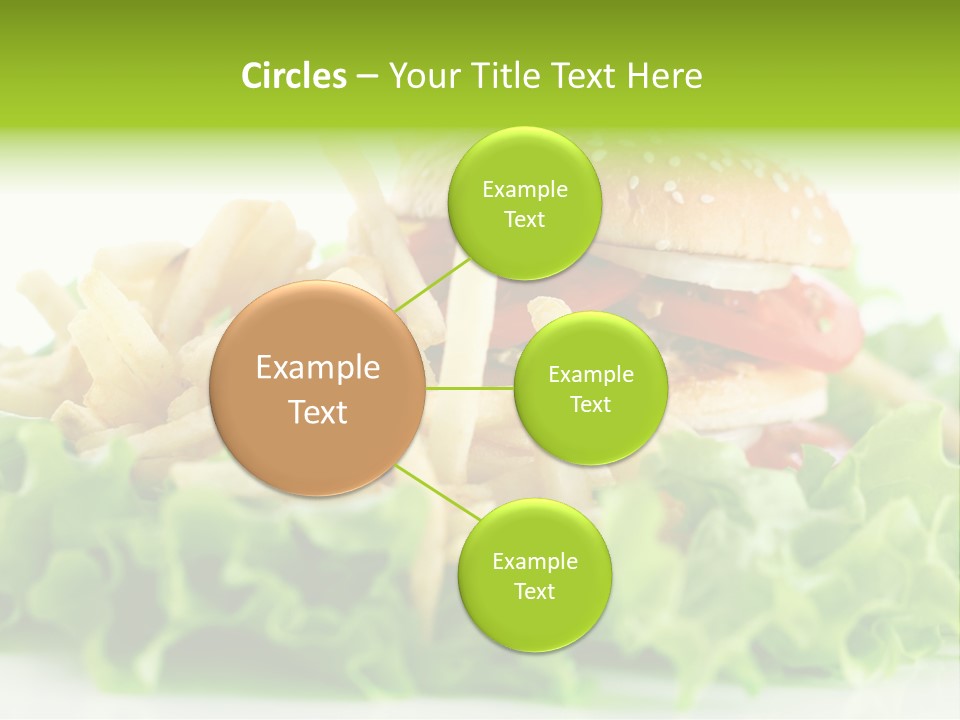 Tasty Salad Bread PowerPoint Template