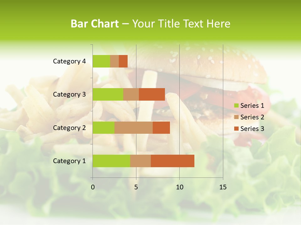 Tasty Salad Bread PowerPoint Template