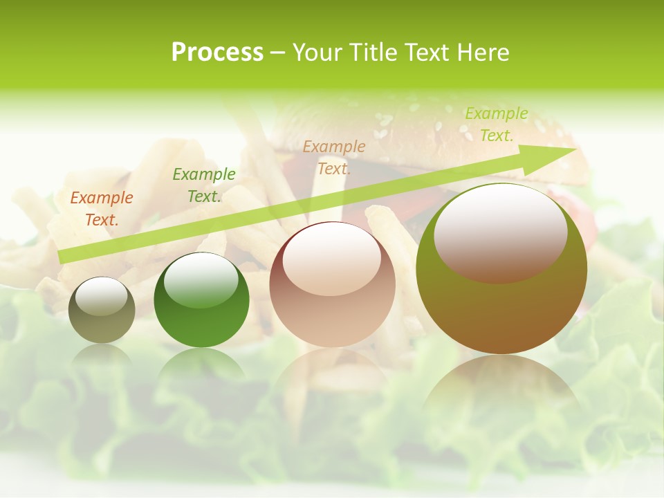 Tasty Salad Bread PowerPoint Template