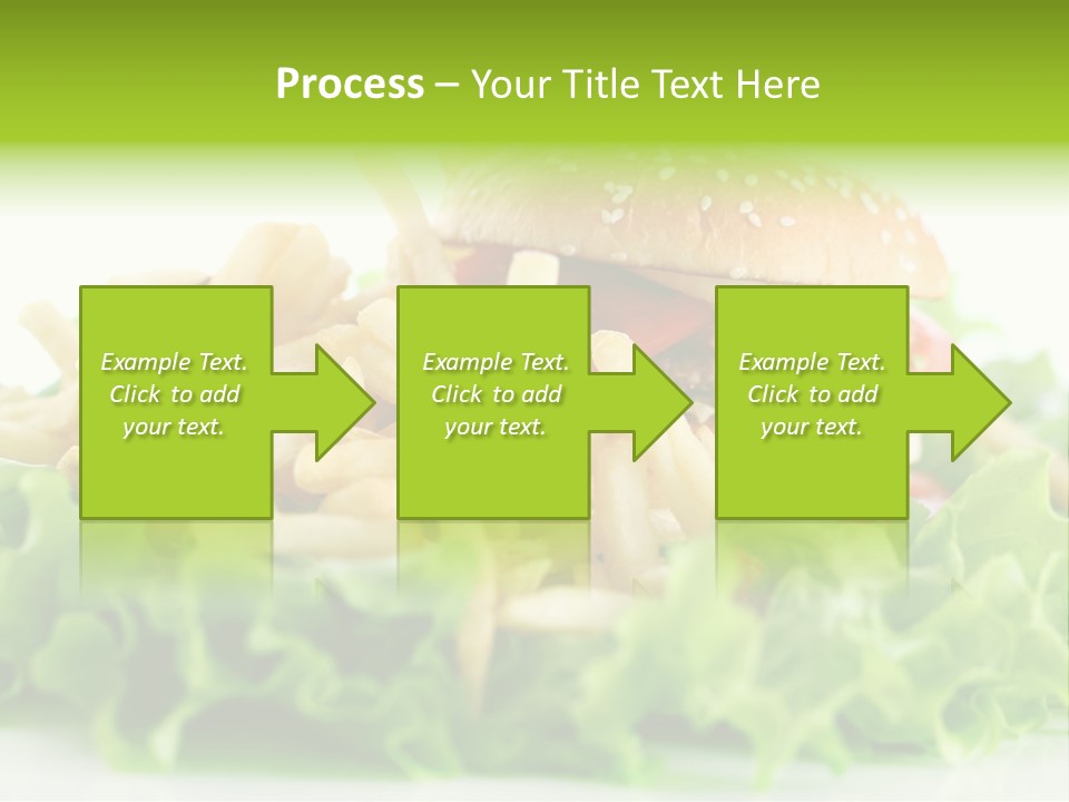 Tasty Salad Bread PowerPoint Template