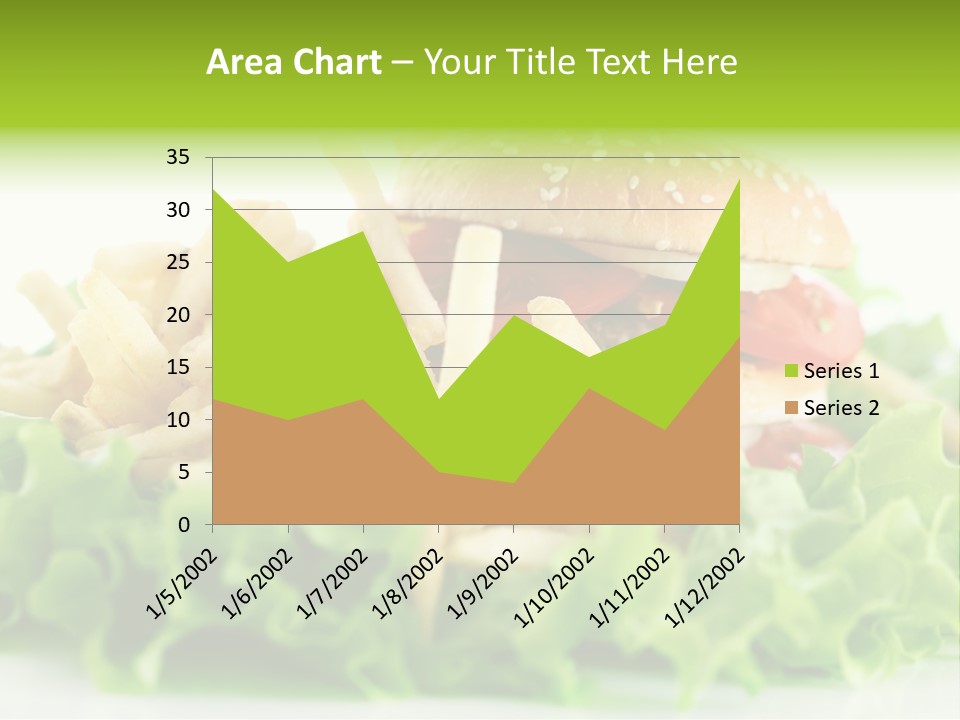 Tasty Salad Bread PowerPoint Template