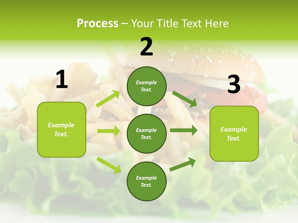 Tasty Salad Bread PowerPoint Template
