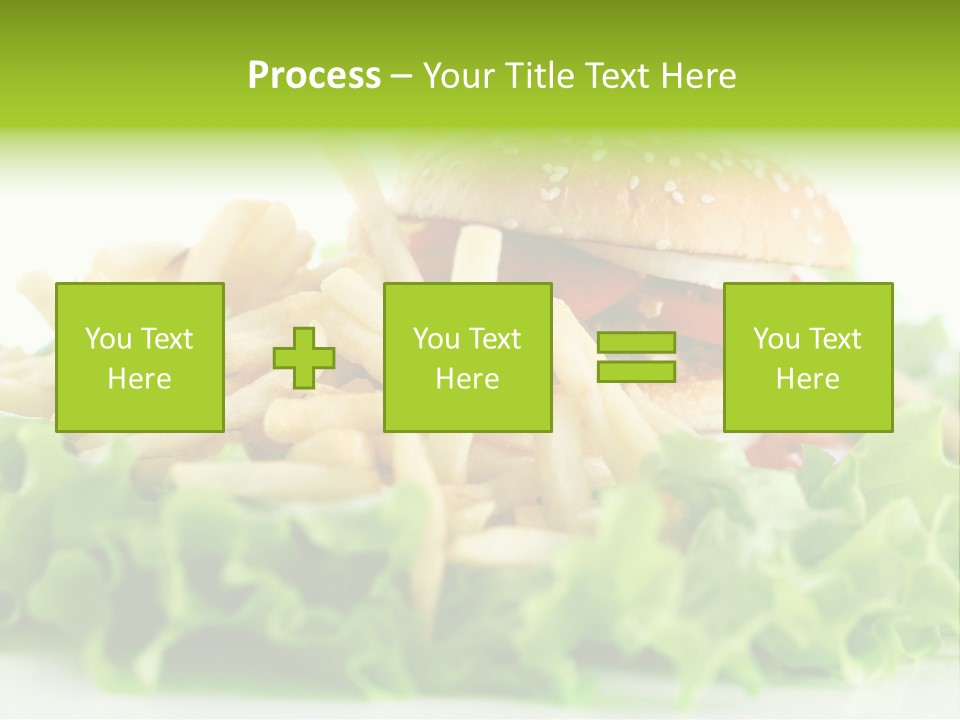 Tasty Salad Bread PowerPoint Template