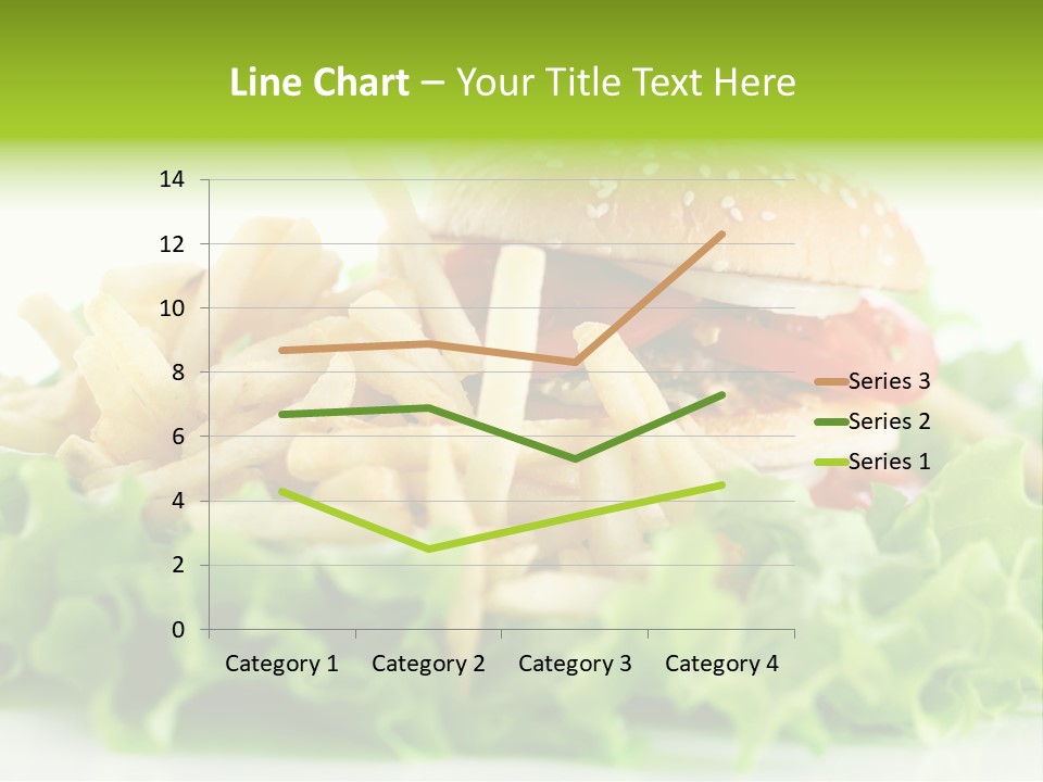 Tasty Salad Bread PowerPoint Template