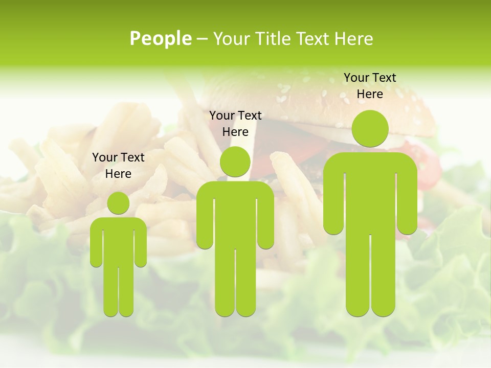 Tasty Salad Bread PowerPoint Template